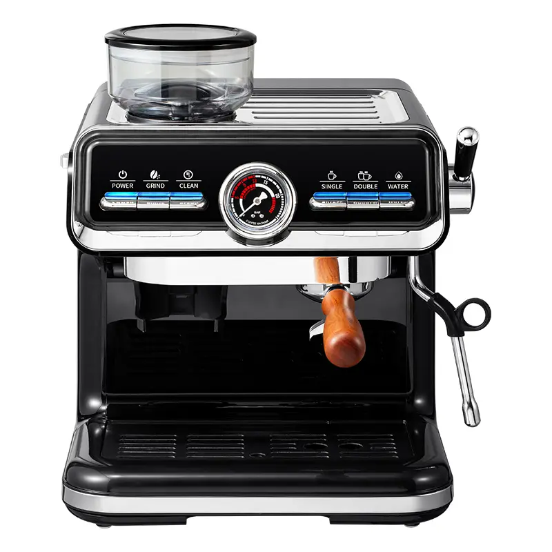 China QF-6118 Button Control Coffee Machine Supplier, Factories