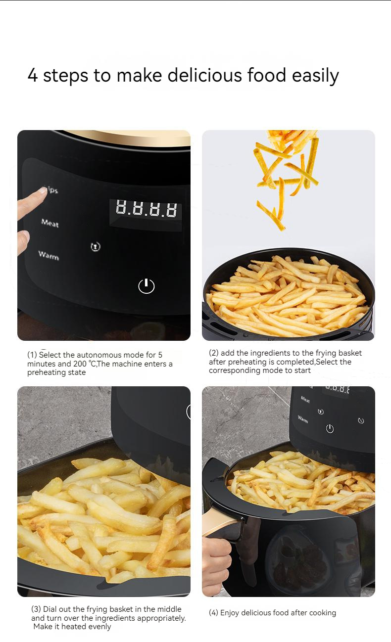 Smart Air Fryer Detail 4