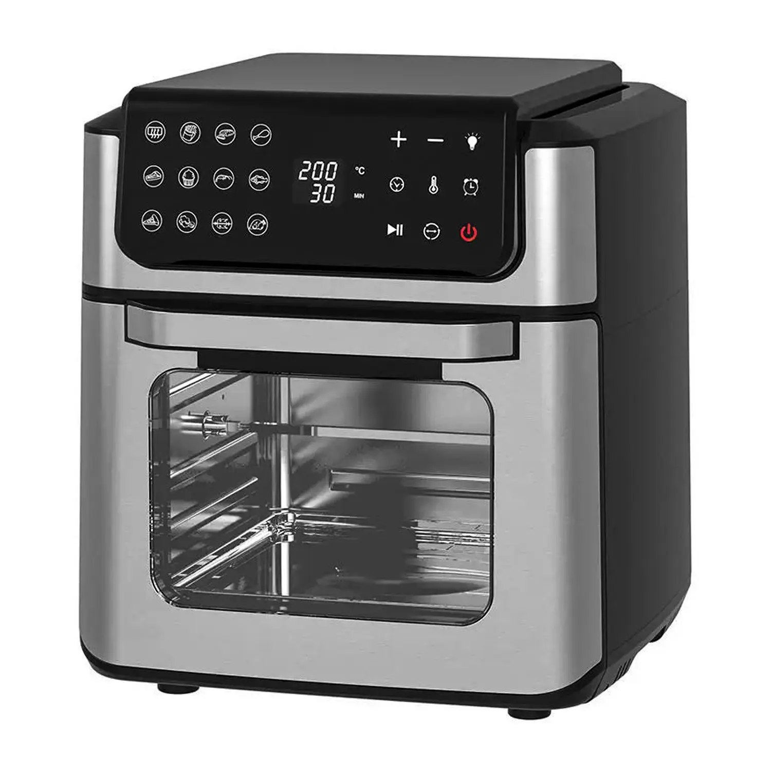 Wholesale 12L Air Fryer Oven with Transparent Lid | LED Touch Screen | Apexdura OEM/ODM Manufacturer, Factory