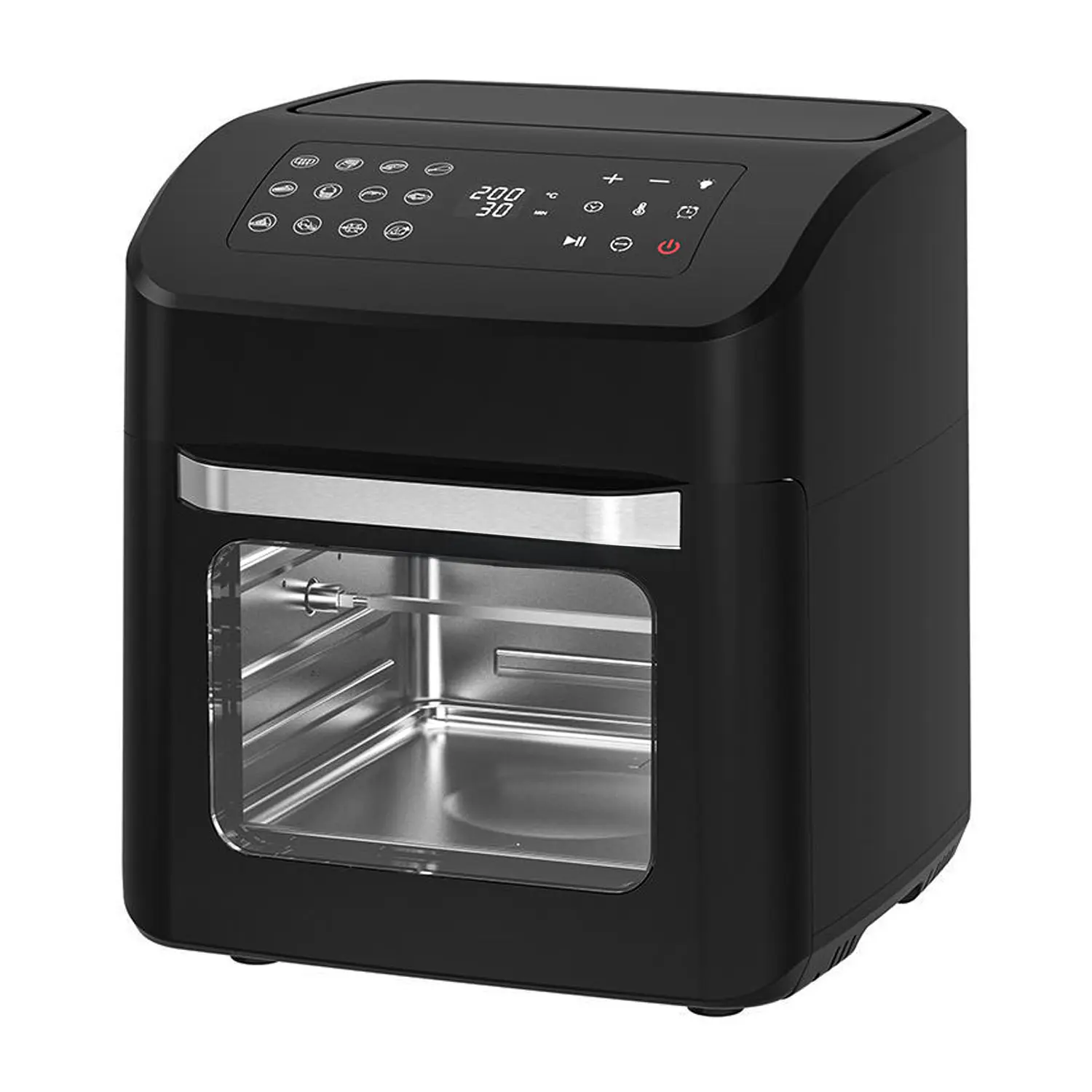 Wholesale 12L Air Fryer Oven with Transparent Lid | LED Touch Screen | Apexdura OEM/ODM Manufacturer, Factory