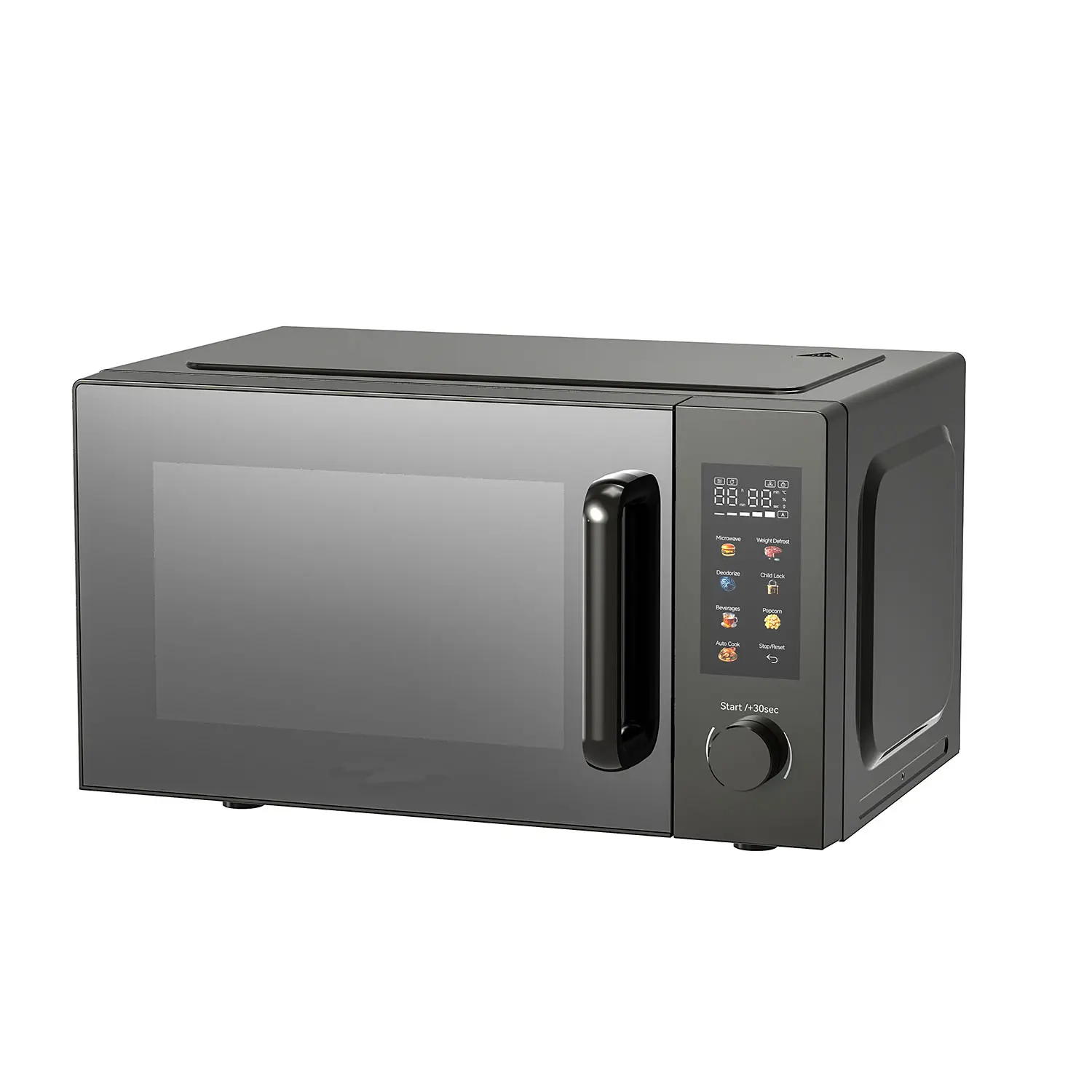China 20L Microwave Oven Electronic Control Single Knob Color Film 700W OEM ODM Manufacturers, Factory