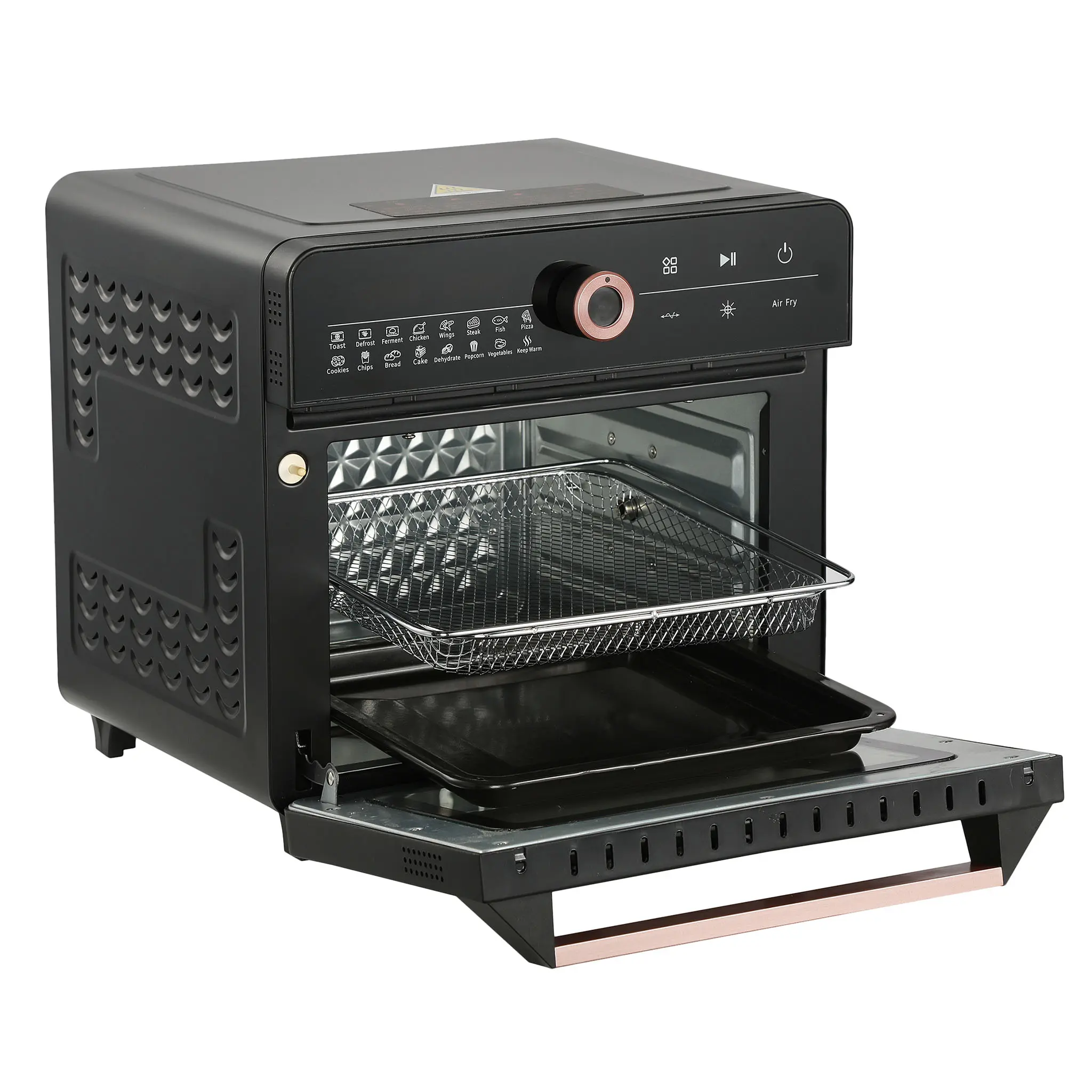 China 20L Digital Air Fryer Oven | 17 Preset Modes | 6 Heating Tubes | Model ATS-20DK1 | Apexdura OEM/ODM Manufacturer, Suppliers