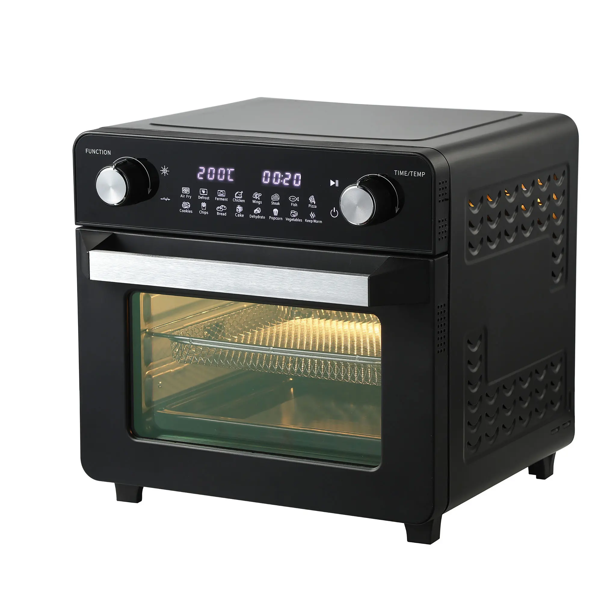 Wholesale 20L Digital Air Fryer Oven | 17 Preset Modes | 6 Heating Tubes | Model ATS-20DK2 | Apexdura OEM/ODM Suppliers, Supplier