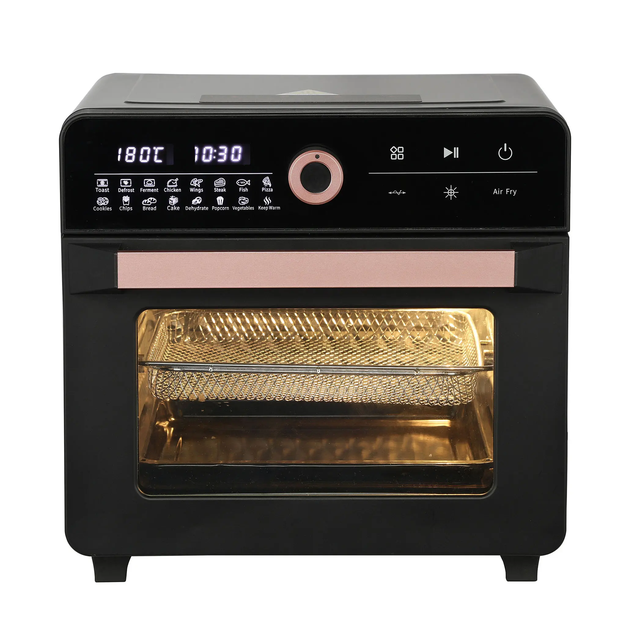 China 20L Digital Air Fryer Oven | 17 Preset Modes | 6 Heating Tubes | Model ATS-20DK1 | Apexdura OEM/ODM Manufacturer, Suppliers