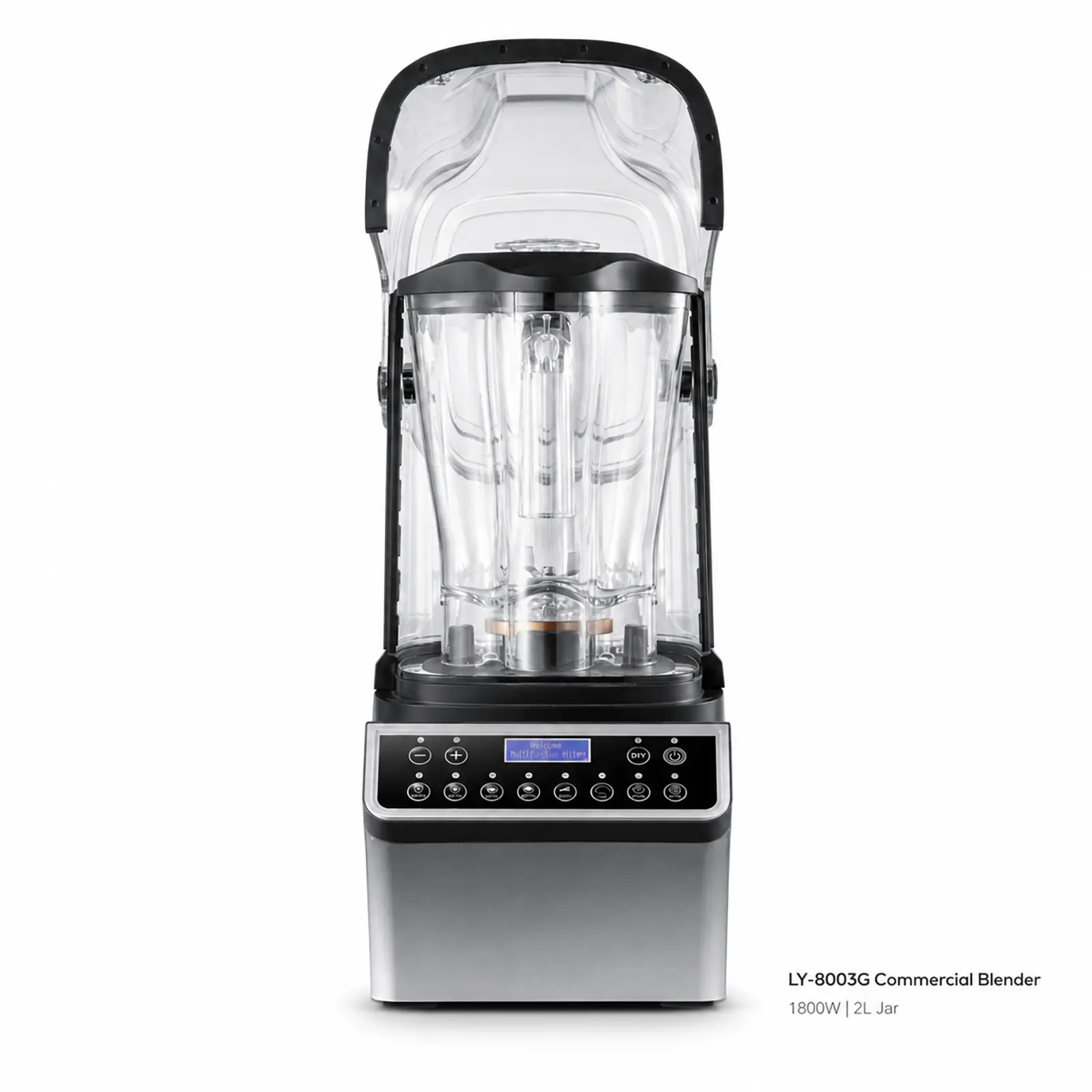 Wholesale 2L 1800W Commercial Blender LY-8003G for Juice Shops, Cafes and OEM Kitchen Appliance Buyers Supplier, Factory
