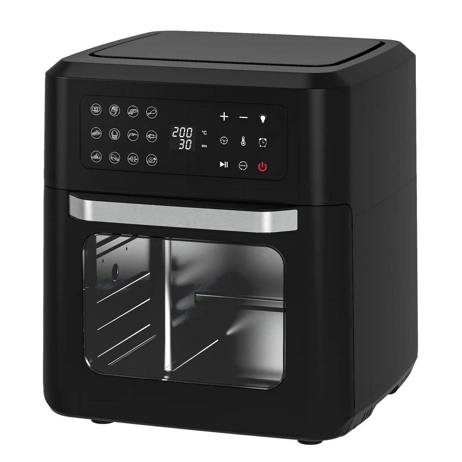 China 12L Air Fryer Oven with Transparent Lid | LED Touch Screen | KDF-707 / 707D / 701DB / 701D | Apexdura OEM/ODM Manufacturers, Suppliers