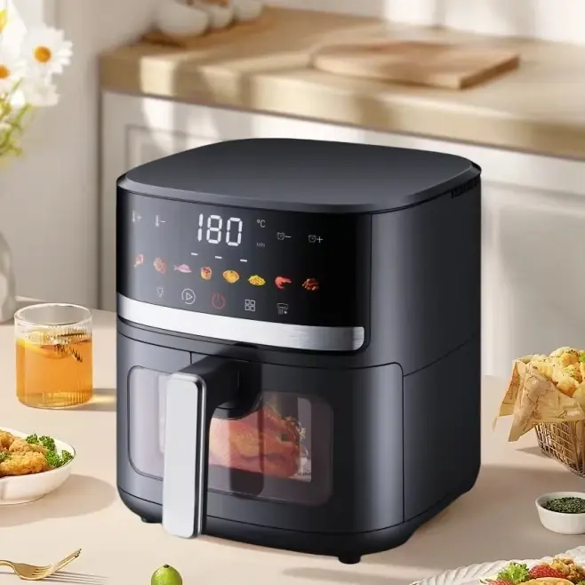 China 5.5L Touch Screen Digital Air Fryer - Smart & Multifunctional Suppliers, Factories