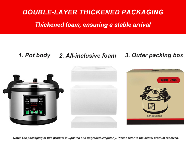Commercial Electric Pressure Cooker 65L - 3500W La05