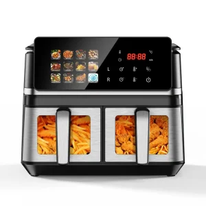 China 9L Digital Air Fryer Dual Basket