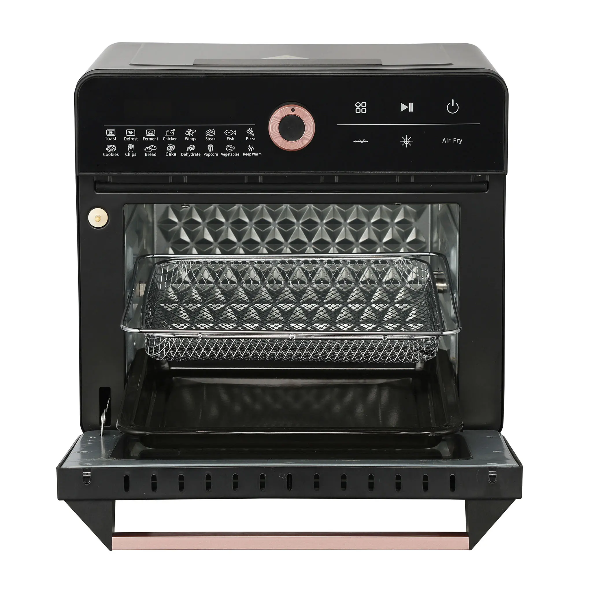 China 20L Digital Air Fryer Oven | 17 Preset Modes | 6 Heating Tubes | Model ATS-20DK1 | Apexdura OEM/ODM Manufacturer, Suppliers