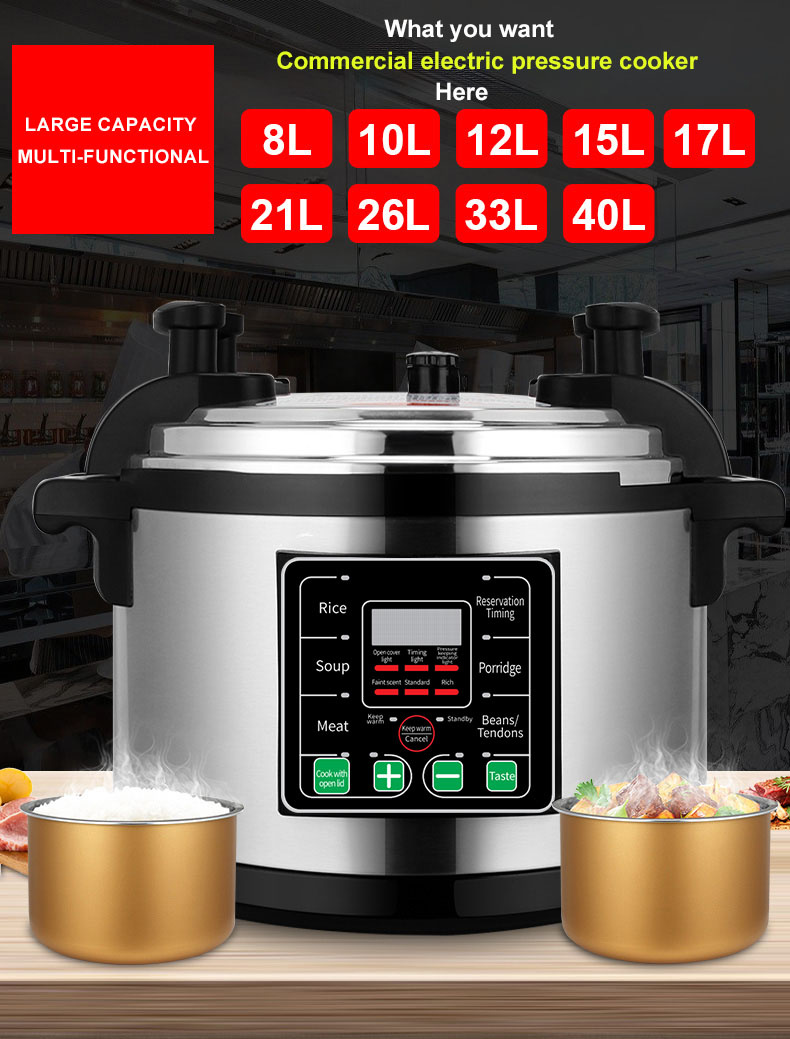 Commercial Electric Pressure Cooker 65L - 3500W La01
