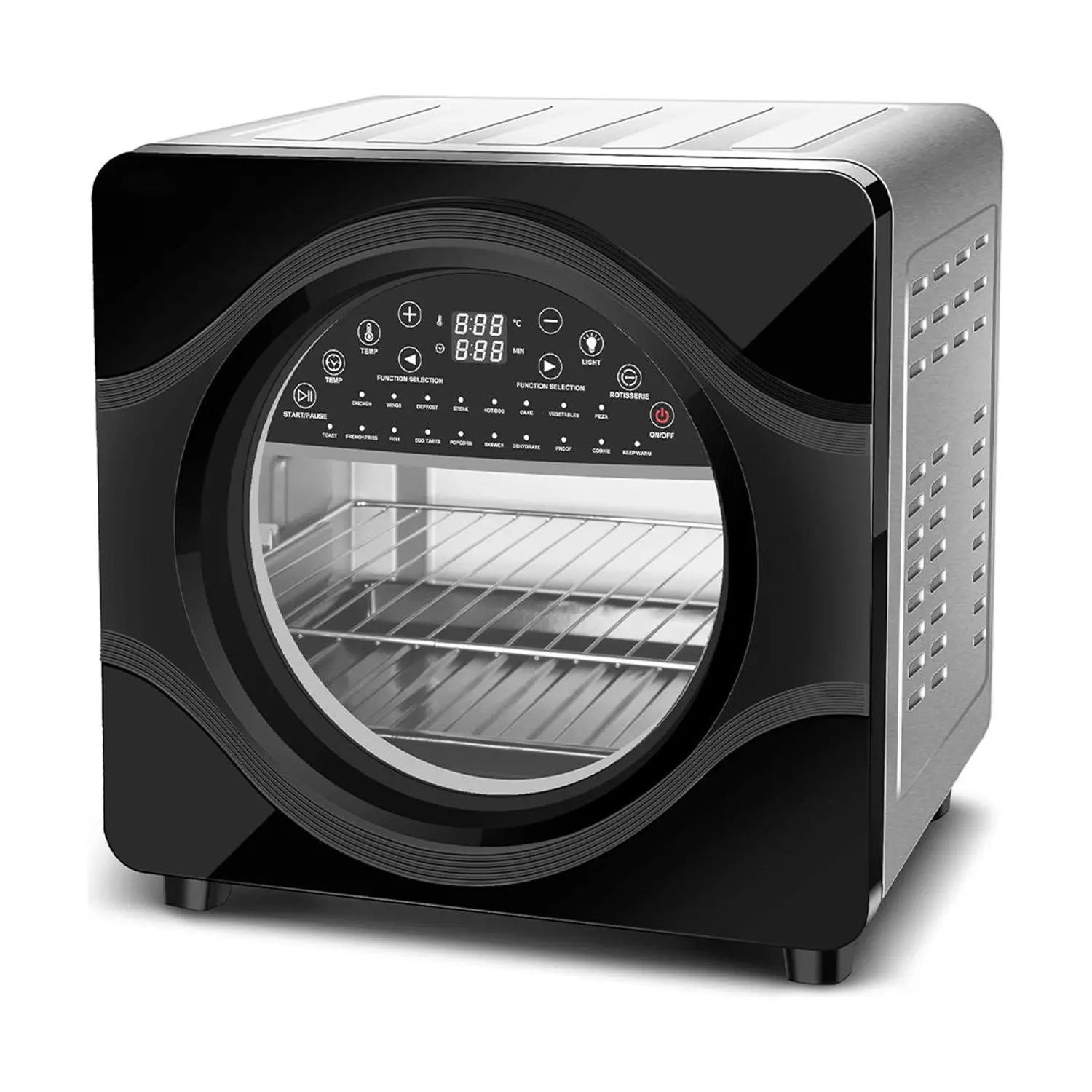 China 23L Air Fryer Oven | 1800W | LED Touch Screen | KRF-819 / 819B / 819D / 819L / 819S | Apexdura OEM/ODM Manufacturer, Factories