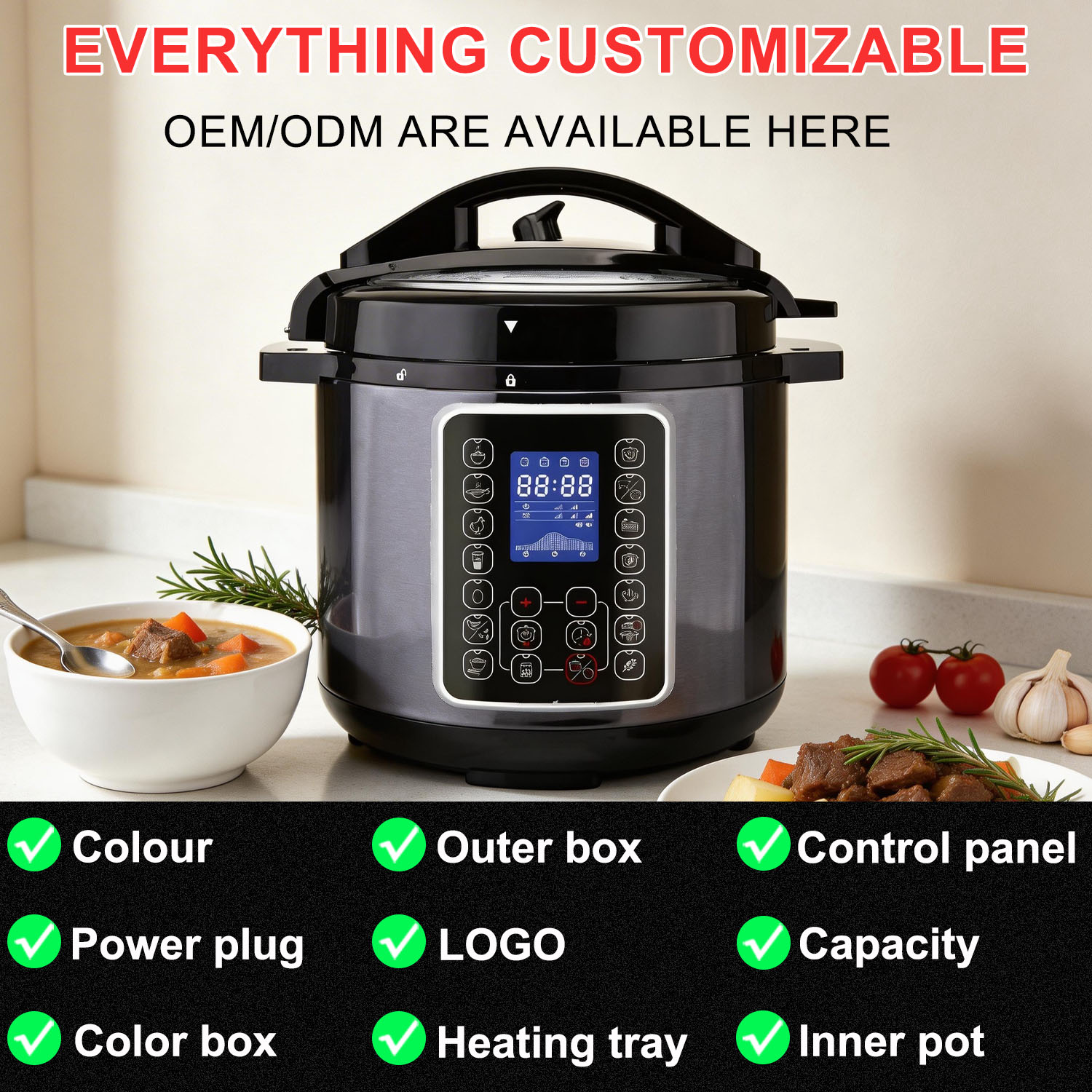 Electric Pressure Cooker Detail 3