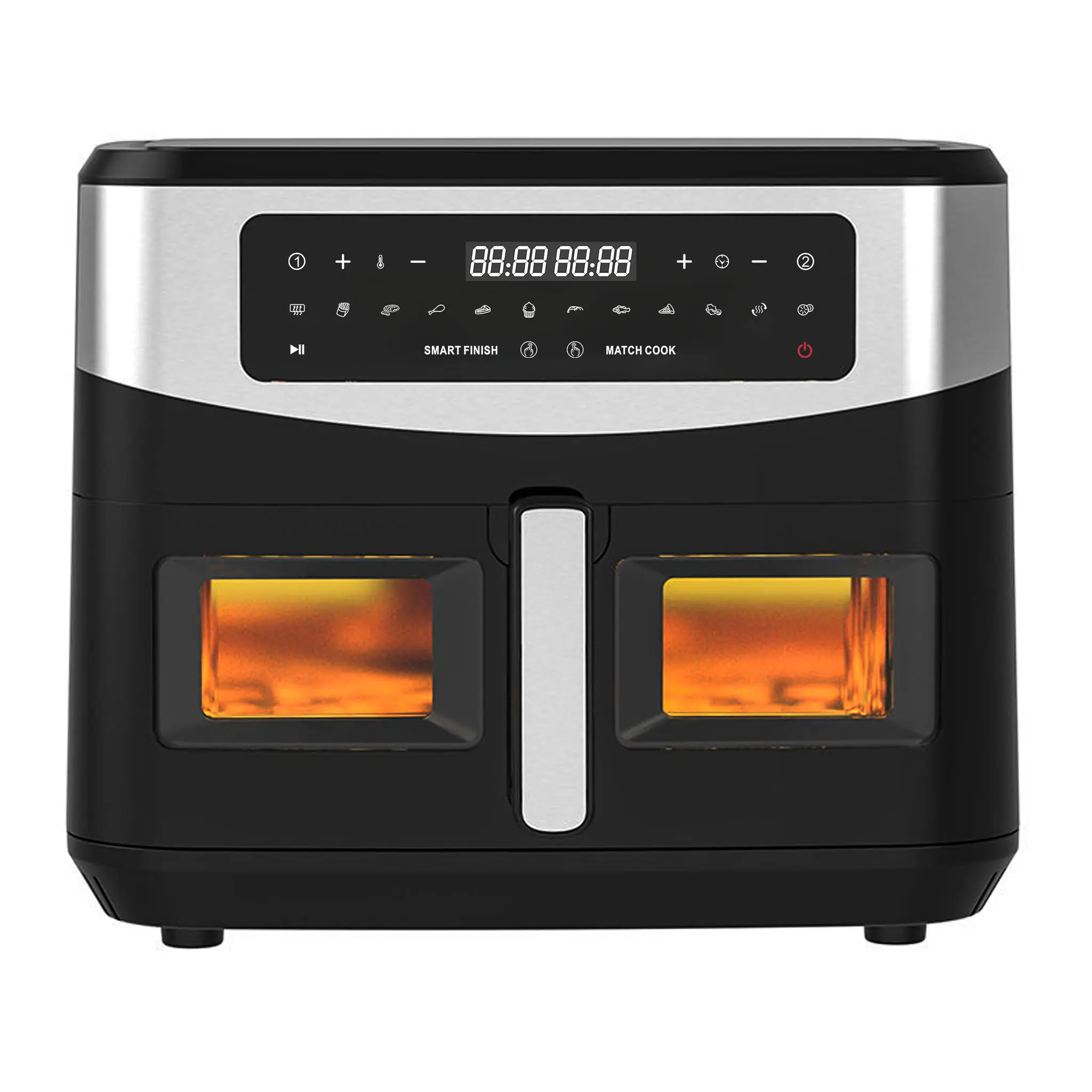 Wholesale 10L Large Air Fryer with Transparent Lid | Model KDF-6610DW Suppliers, Factory