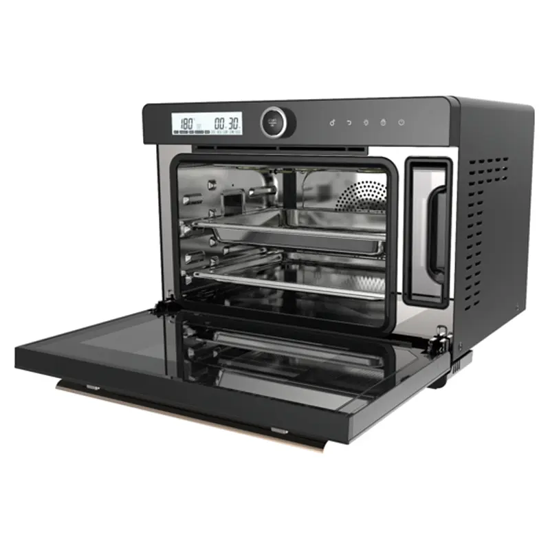 Wholesale ZK32T-N1 Steam Oven – 32L 2100W LED Touch & Knob Control Upper Lower Independent Heating Manufacturer, Suppliers
