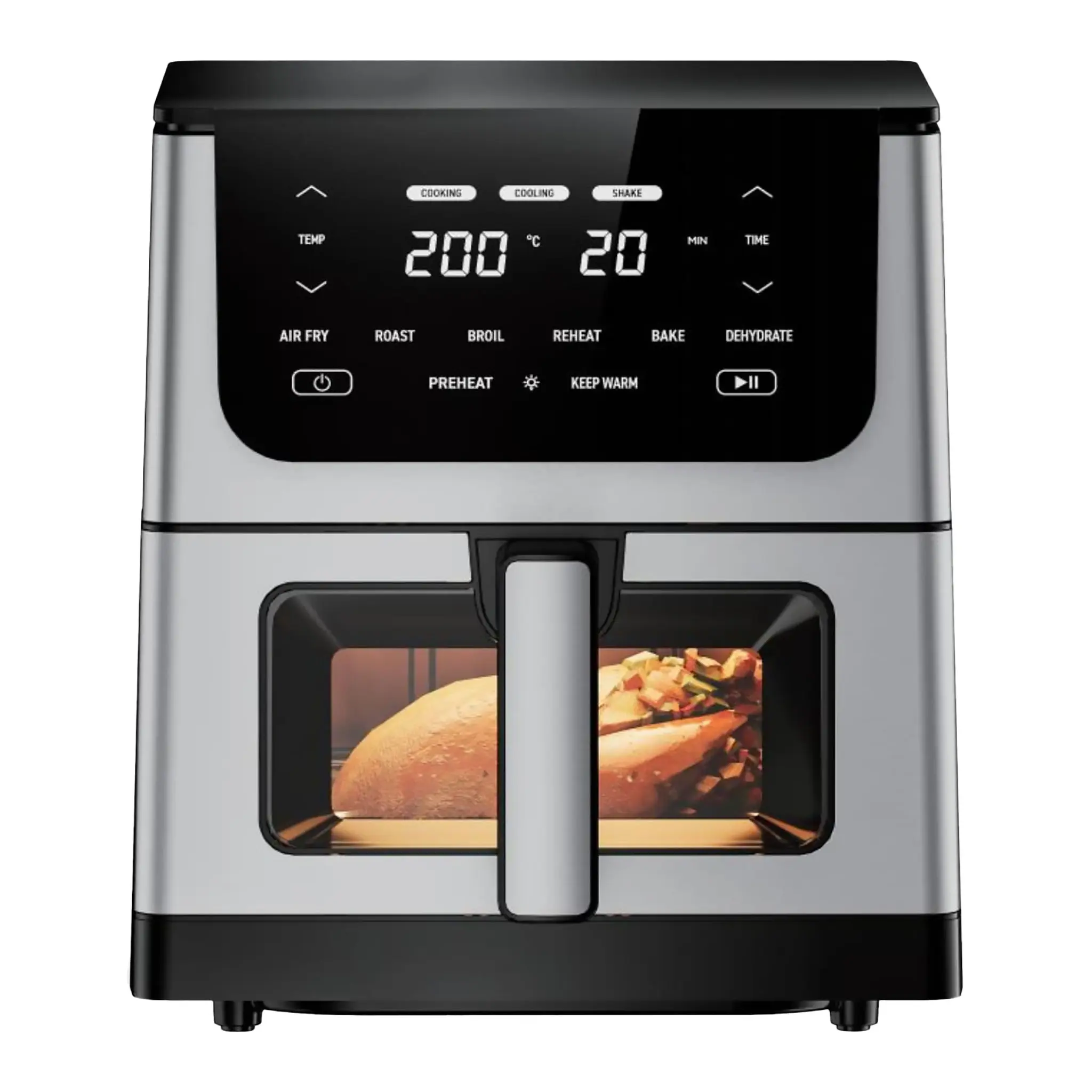 Wholesale 6L & 8L Air Fryer Series | Dual Heating | 1800W | RA681D / RA881D / RA681DSV / RA881DS | Apexdura OEM/ODM Supplier, Factories