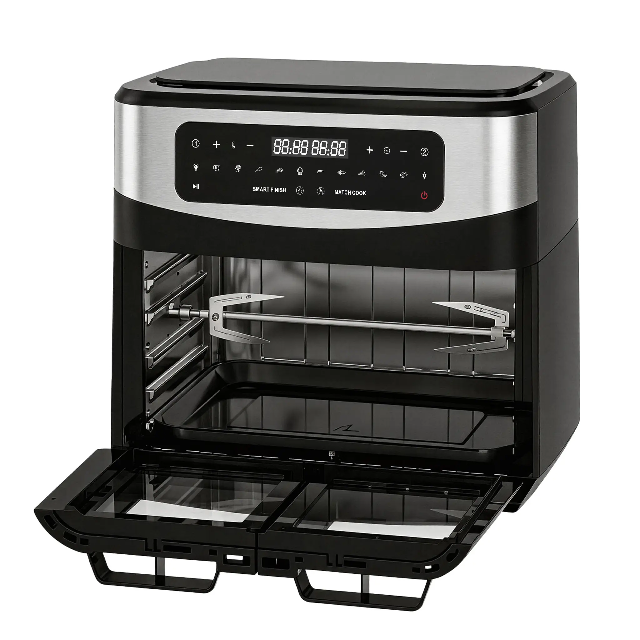 Wholesale 15L Air Fryer Oven with Transparent Lid | Model KDFO-1511DTW Suppliers, Factories