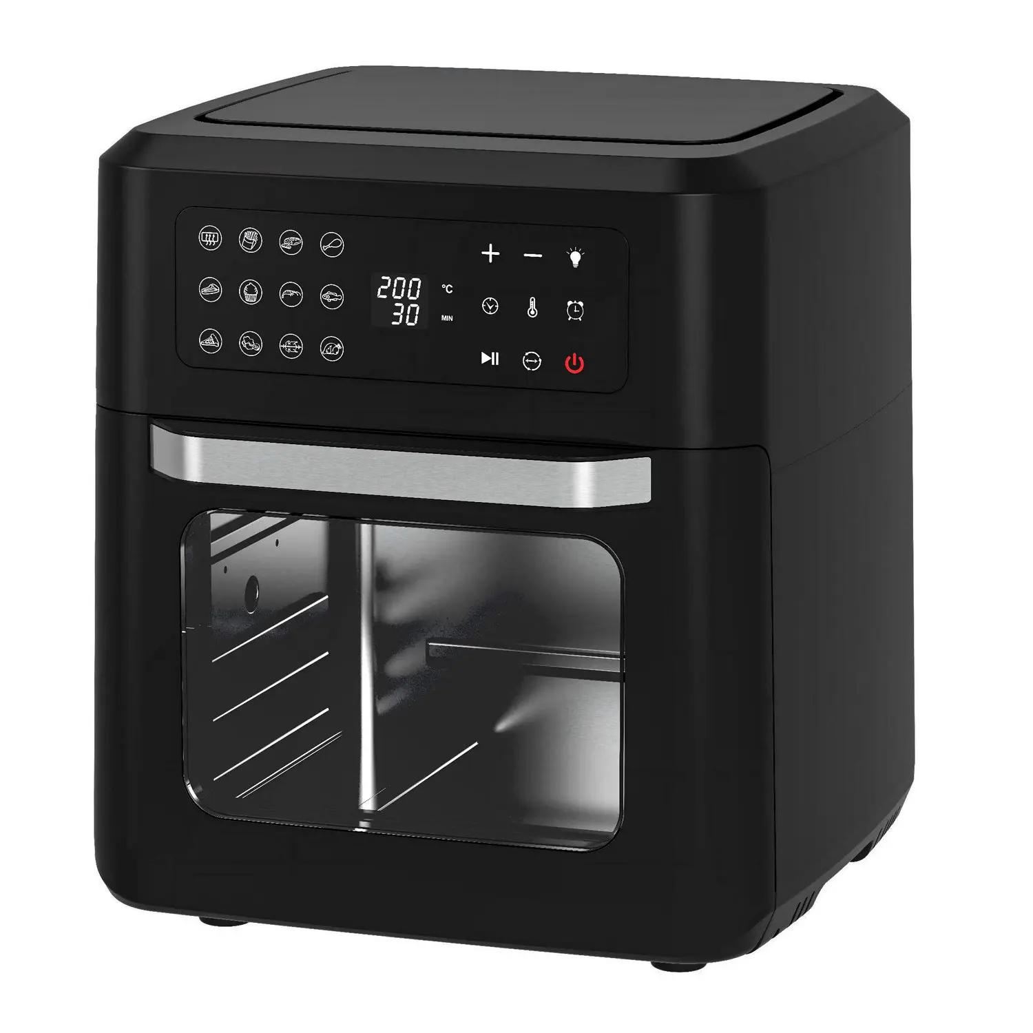 Wholesale 12L Air Fryer Oven with Transparent Lid | LED Touch Screen | Apexdura OEM/ODM Manufacturer, Factory