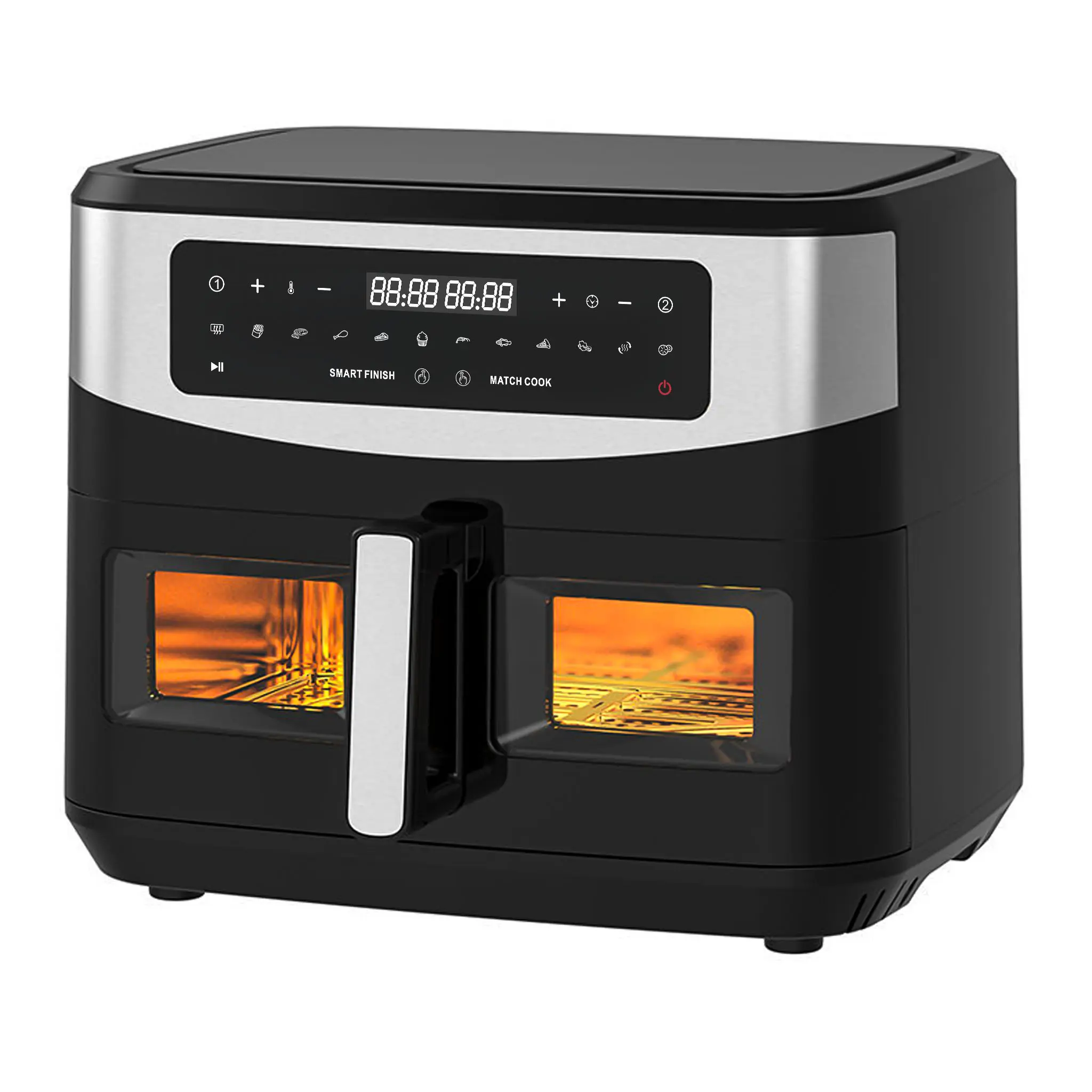 Wholesale 10L Large Air Fryer with Transparent Lid | Model KDF-6610DW Suppliers, Factory