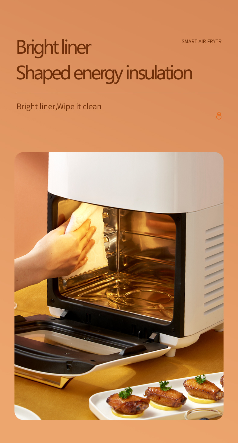 KZG91 15L Smart Air Frying Oven - 1400W (4)