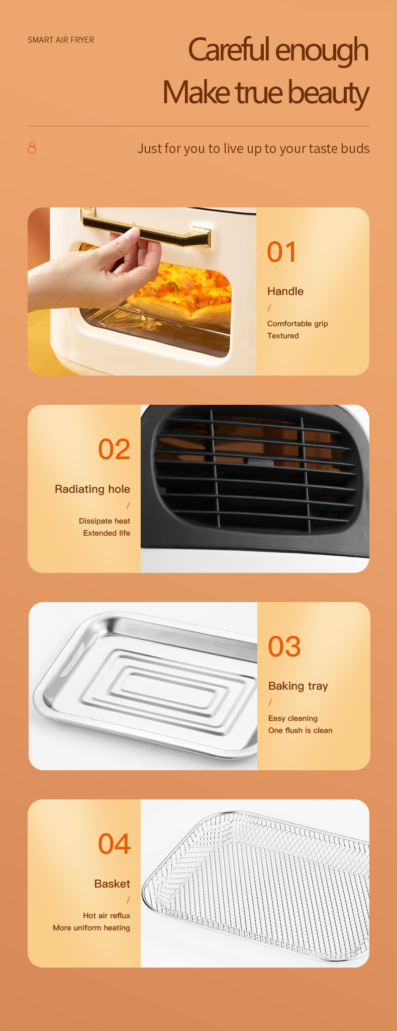 KZG91 15L Smart Air Frying Oven - 1400W (5)