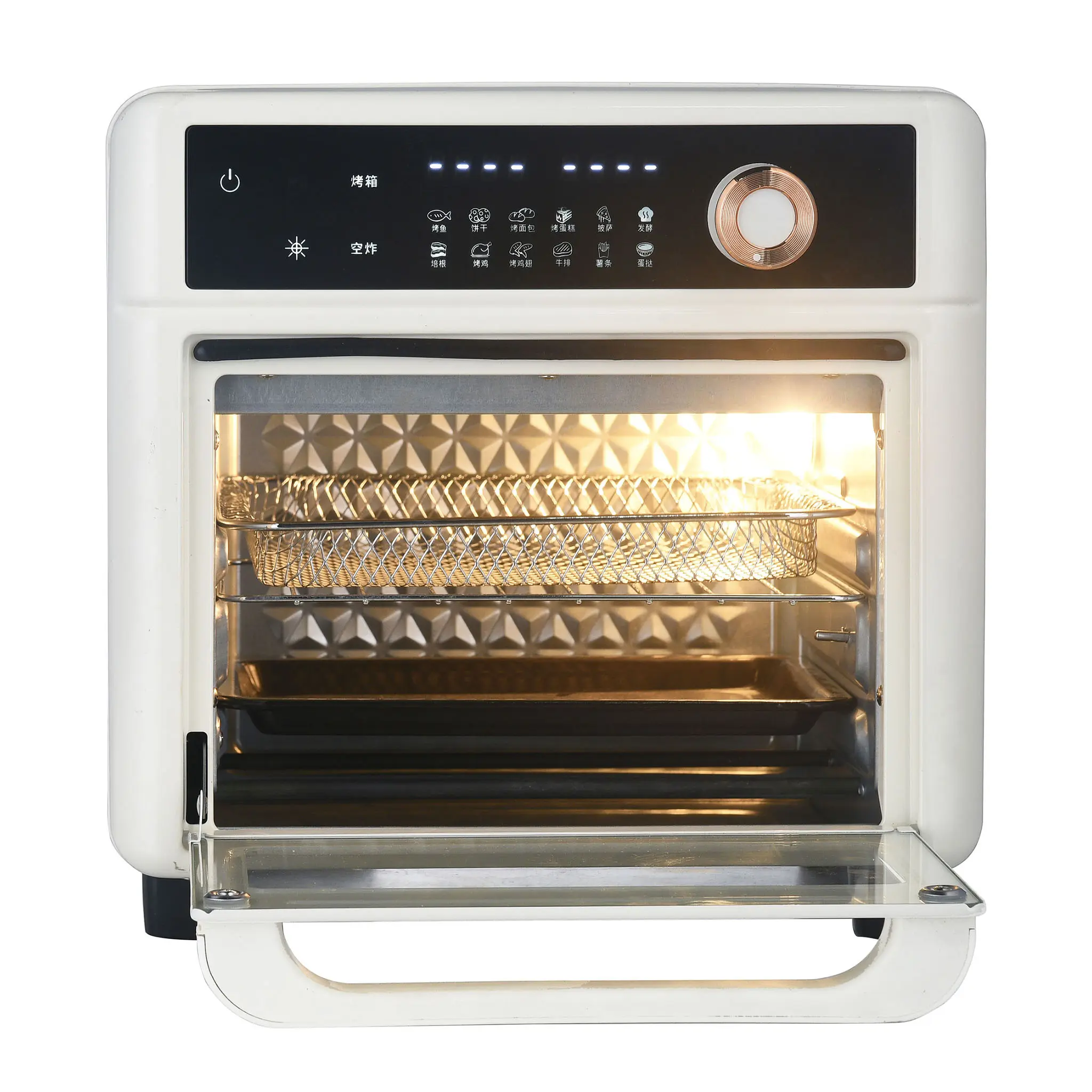 China 15L Digital Air Fryer Oven | 12 Preset Modes | 5 Heating Tubes | Model ATS-15DK | Apexdura OEM/ODM Manufacturers, Manufacturer