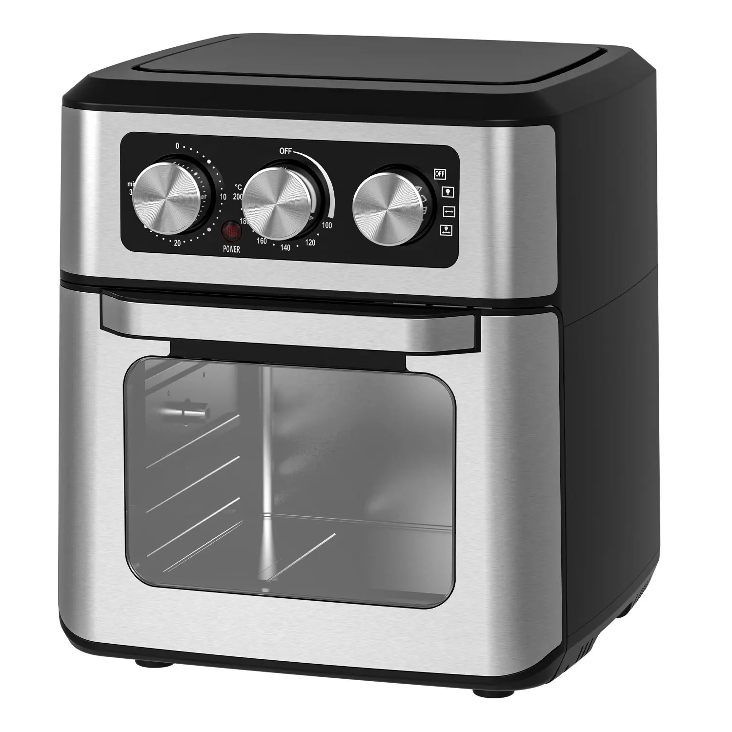 Wholesale 12L Air Fryer Oven with Transparent Lid | LED Touch Screen | Apexdura OEM/ODM Manufacturer, Factory