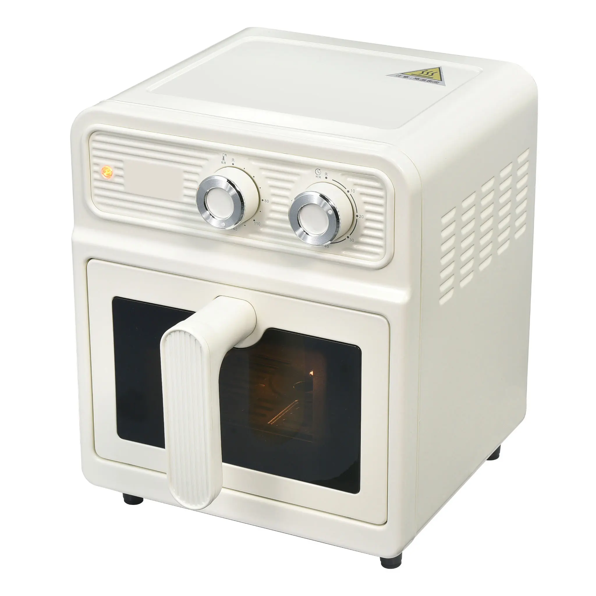 Wholesale 6L Pure Metal Air Fryer | No Plastic Smell | Viewing Window | Model K60G | Apexdura OEM/ODM Suppliers, Supplier