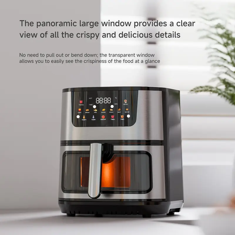China 2800W Dual Voltage Air Fryer Large Capacity Oil-Free Cooker – 110V-220V Manufacturers, Factory