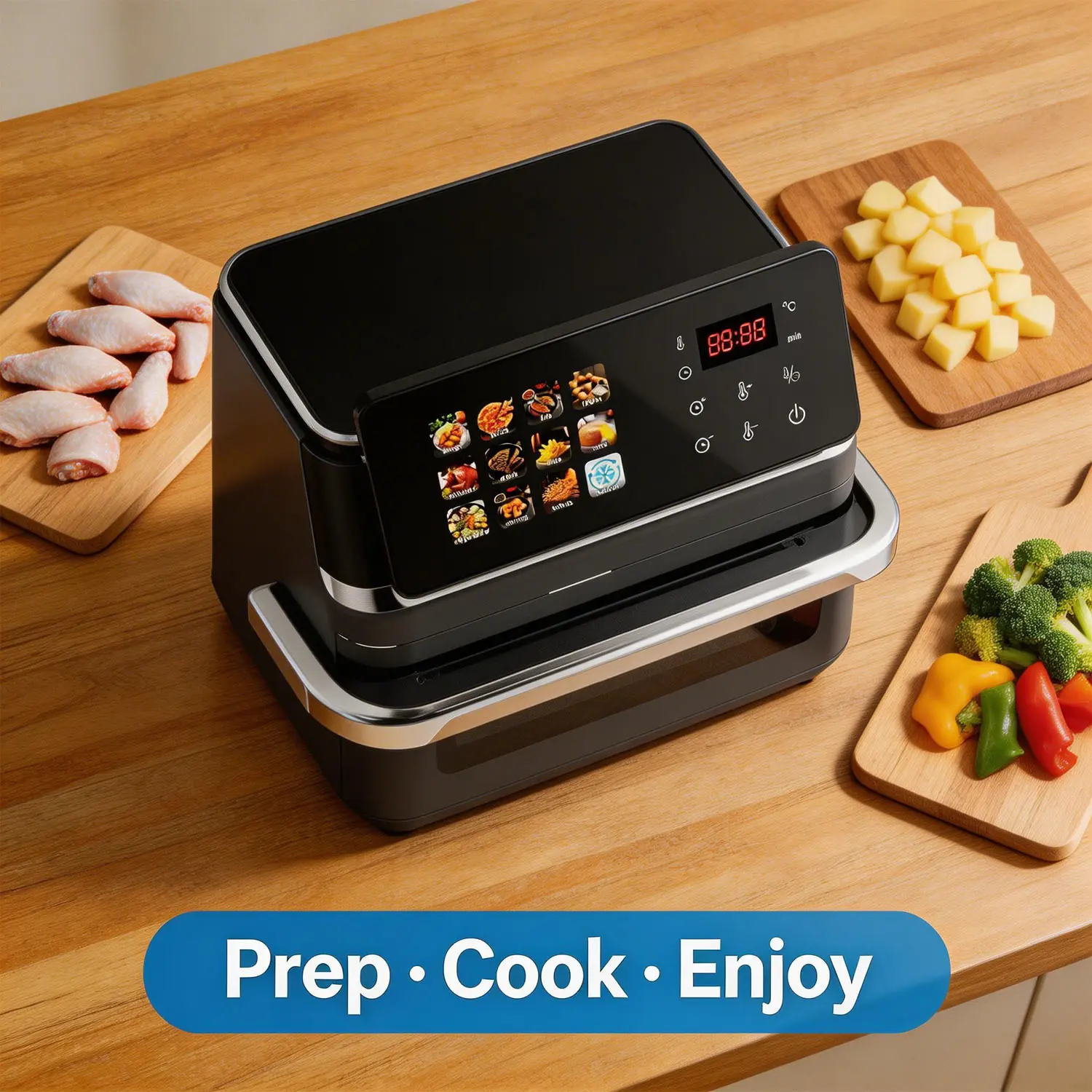 China BW-IP8020D 10L Air Fryer 2000W Touch Screen OEM Suppliers, Factory