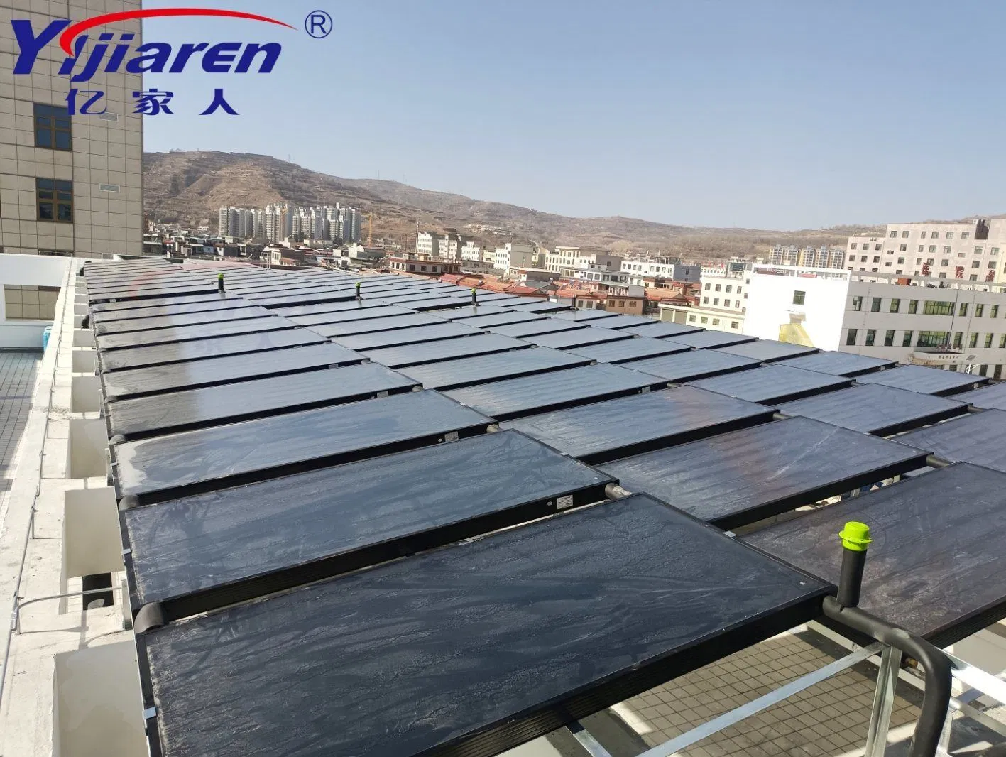 Cost-Effective Solar Water Heating Solution for Large Commercial Needs