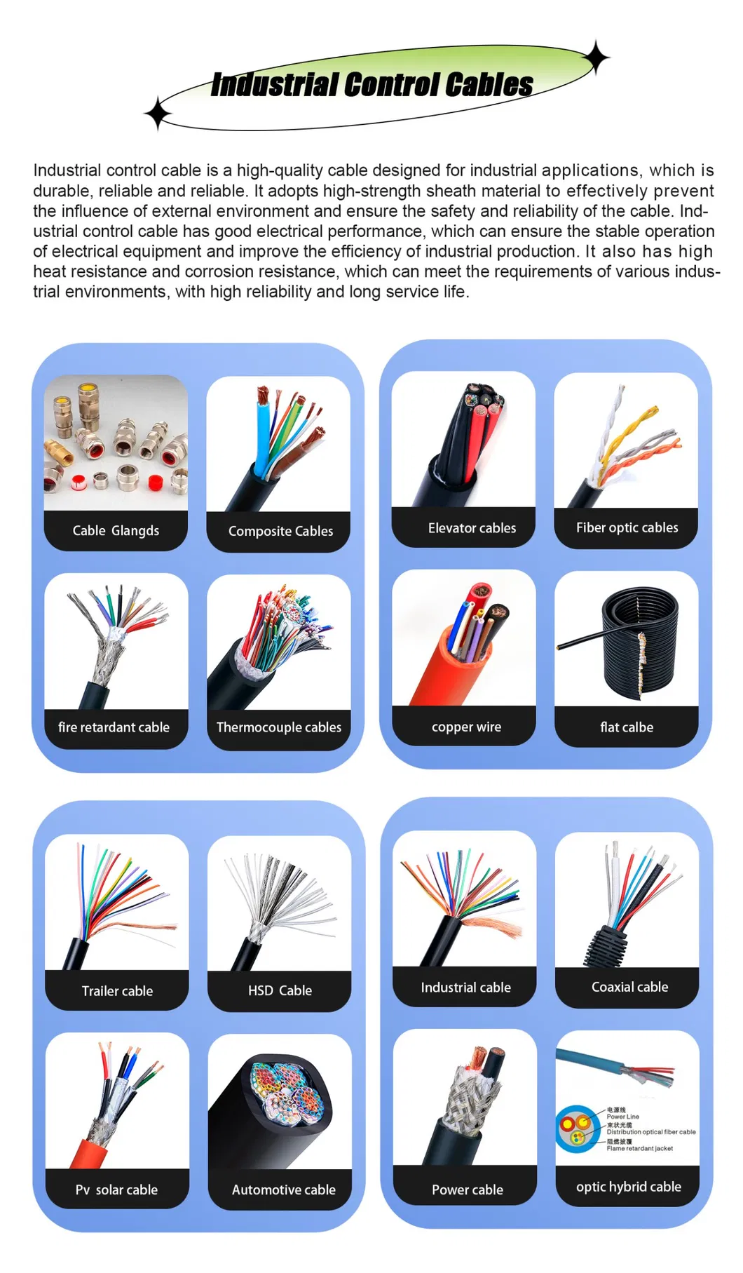Technical Specifications Flat Cable