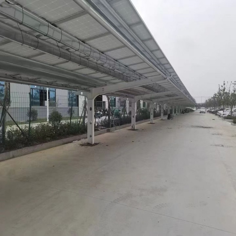Professional Solar Carport Manufacturers Aluminum Black High-Tech Solar Carport Solution with Customized Logo and Reliable Durability