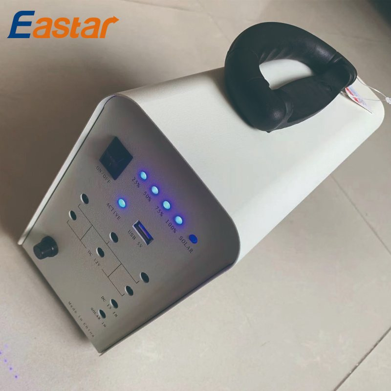 High-Efficiency 80W Portable Solar Charger for Camping Adventures