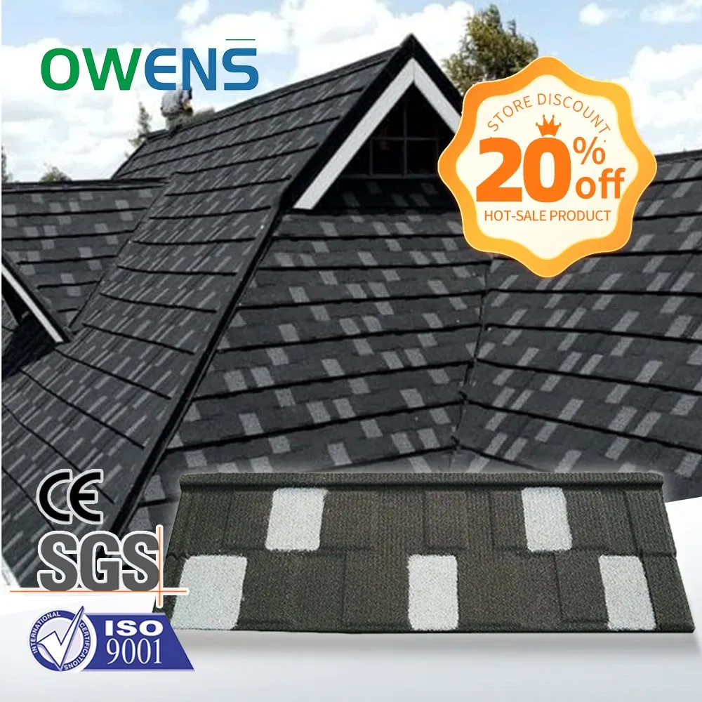 The Shingle Roof Tile of Solar Panel Roof for Roofing Material