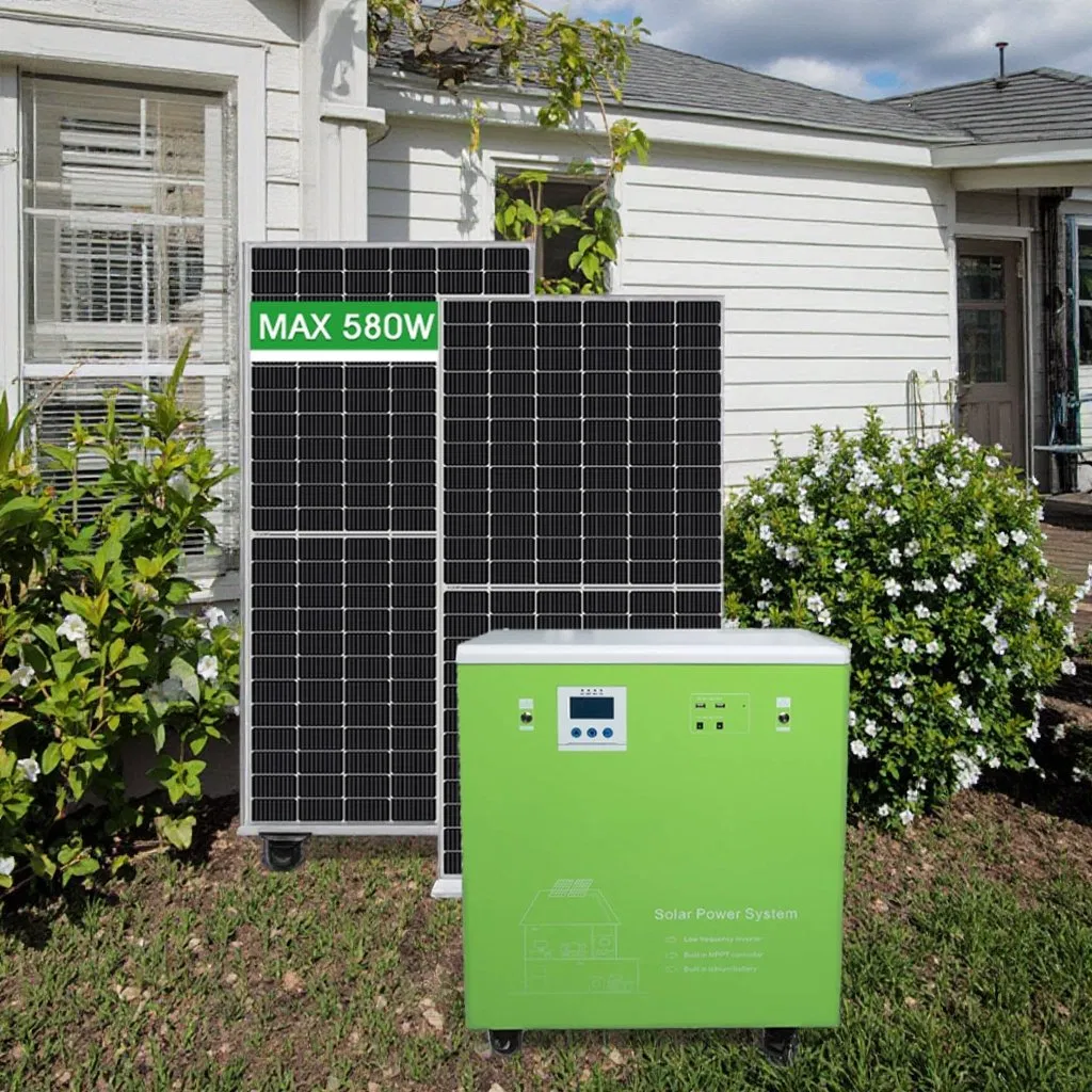 Eco-Friendly Integrated off Grid Solar Power System Backup Power for Home