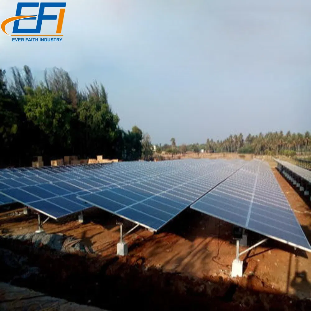 Commercial Solar System Ground Mounted Kits Solar Ground Mount Solution