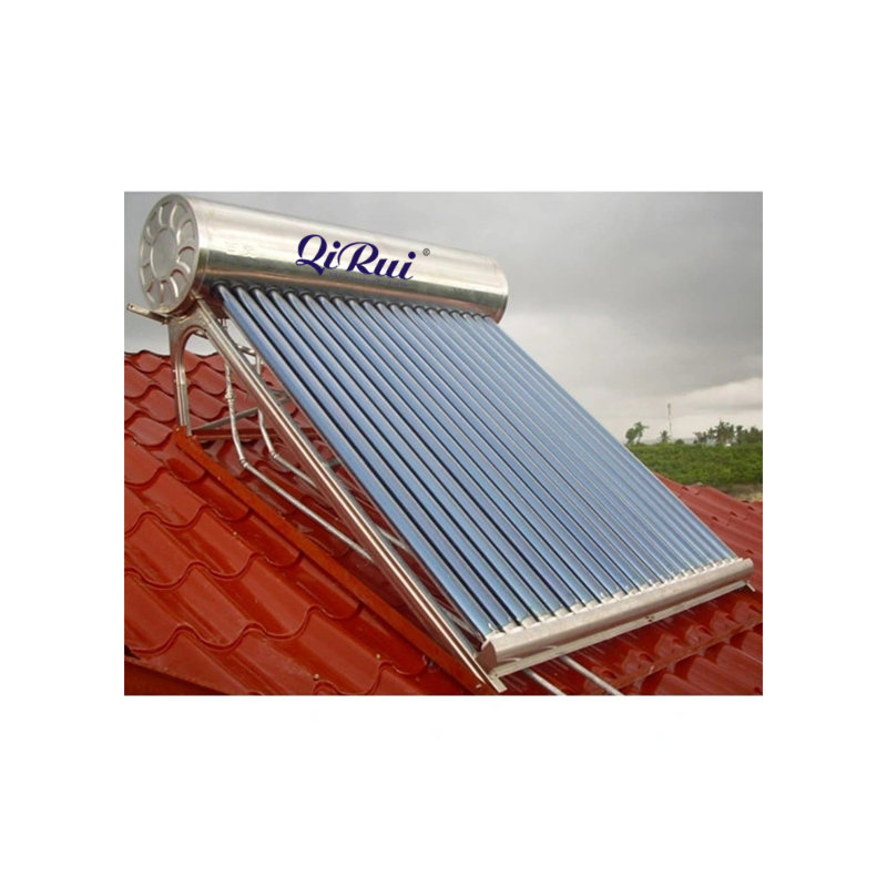 Wholesale 50L- 500L All Stainless Steel Solar Hot Water Heating System Price High Efficiency Low Pressure Direct Vacuum Tube Solar Geyser Water Heater for Home