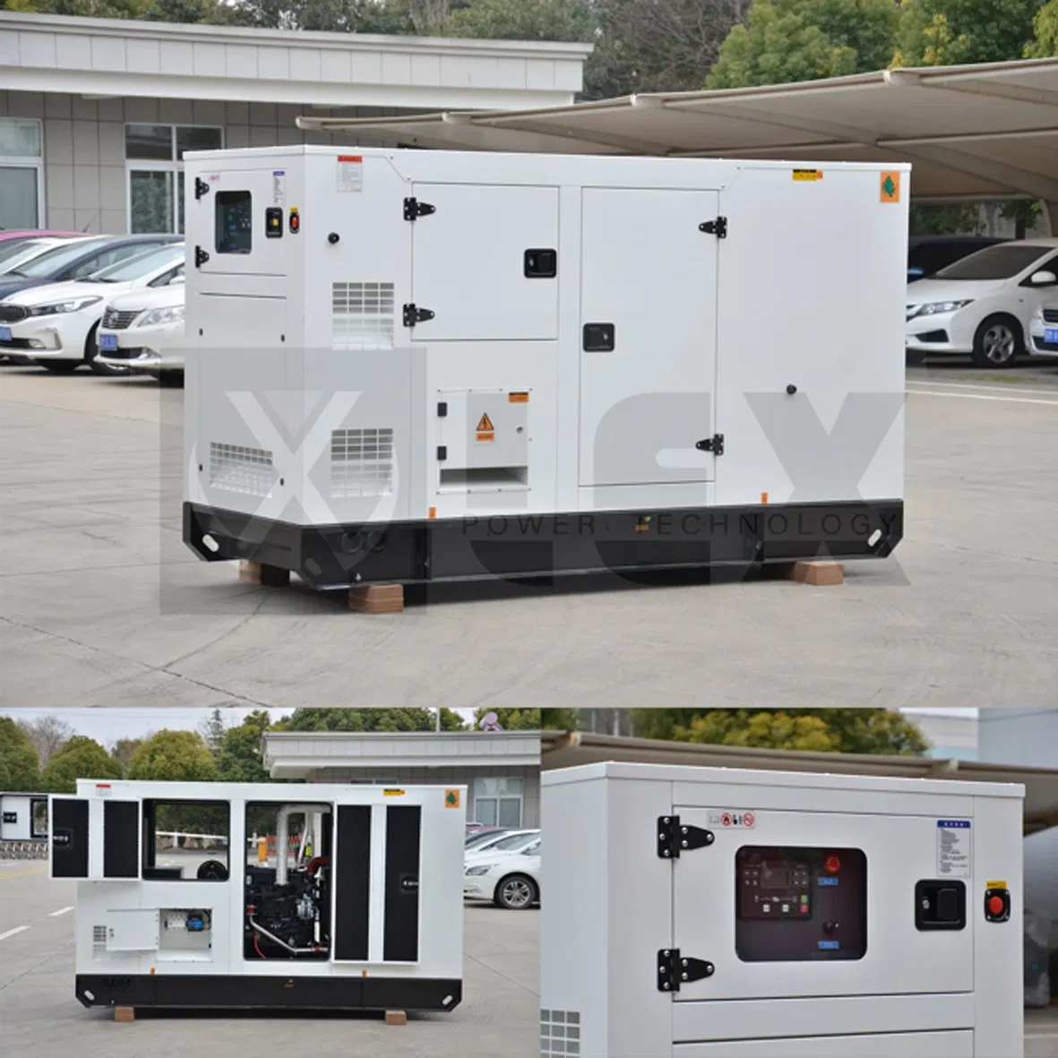 450kVA 700kw 1100kw 1400kw Hybrid Silent Generator Solar/Diesel Compatible Smart Grid Integration