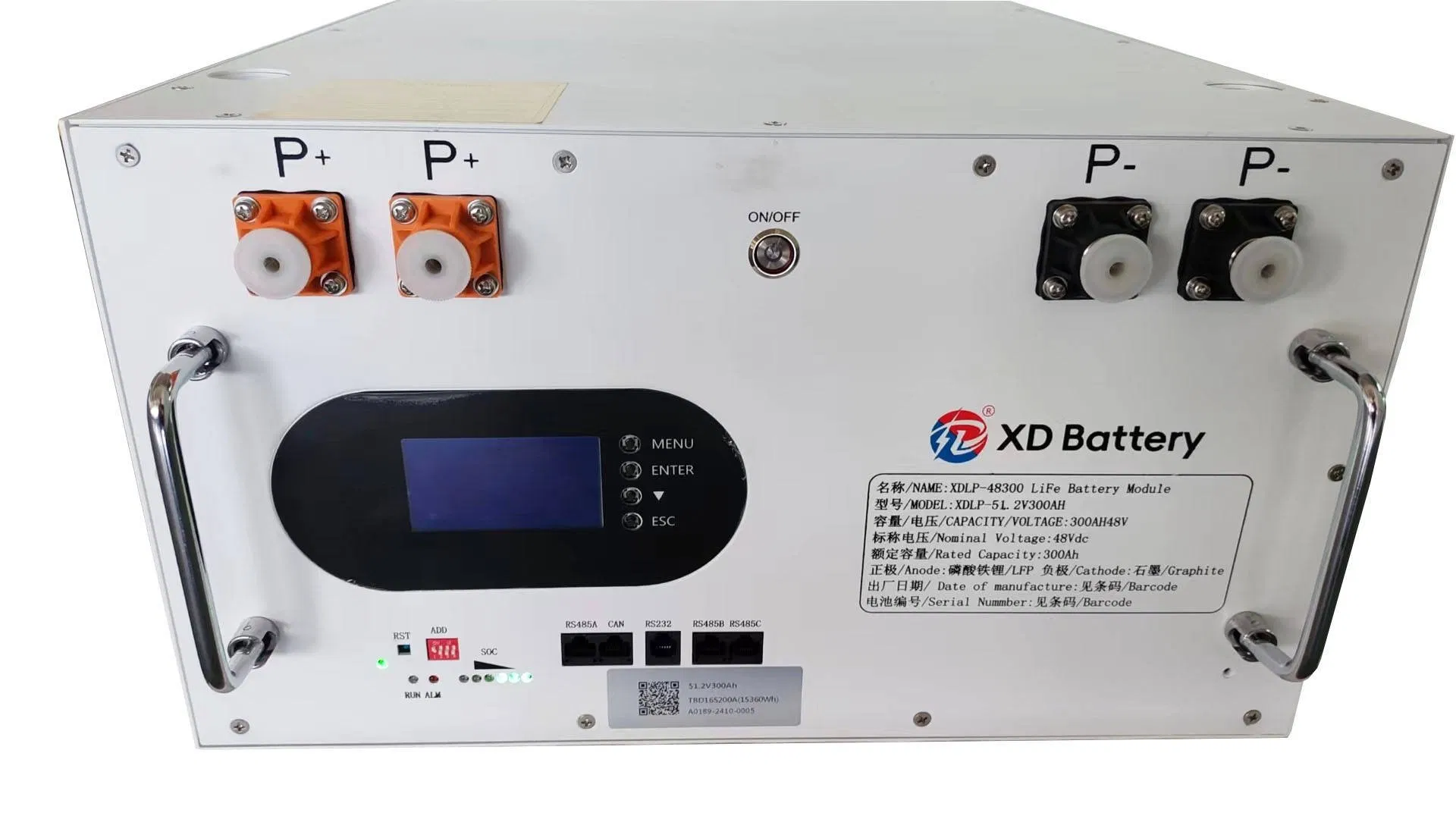 12V 200ah Valve-Regulated Sealed Lead-Acid Battery - Solar Energy Storage / UPS Backup Power Supply, Maintenance-Free and with Long Cycle Life