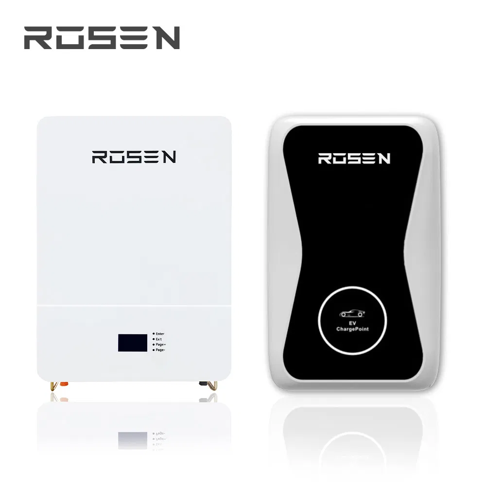 Rosenpv Solar Power 7kw EV Charger Wall Box Charger Charging Station Cost
