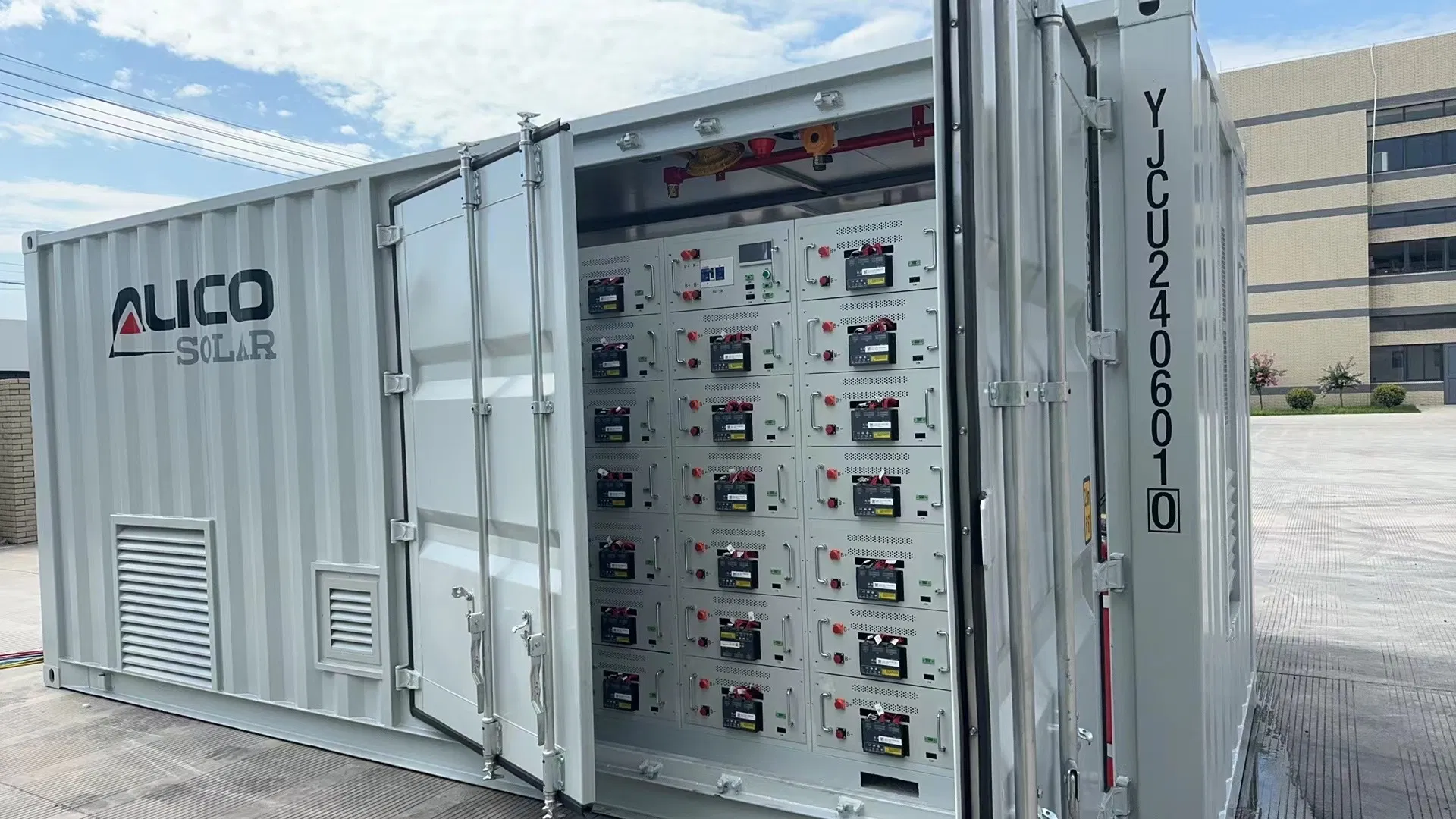 OEM Outdoor Solar Cooling System 1MW Battery Storage Container 500kwh-1mwh-2mwh Range Lithium Ion Solar Energy Storage Container