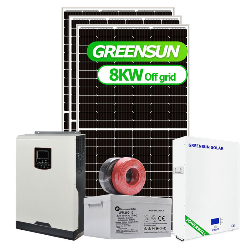 High Efficiency Solar Powr Tracking PV System 8kw 8kVA 8000 Watt off Grid