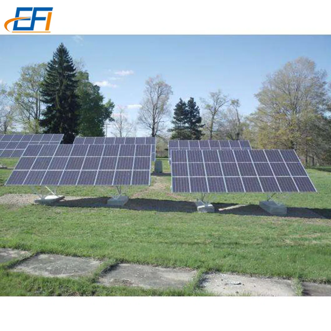 Solar Land Surface Racks System PV Solar Racks Installation Solar Mounted Tracking System