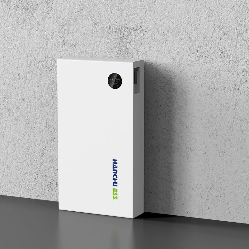 Wall-Mounted Solar Storage Battery for Renewable Energy Use with CE and Bluetooth Monitoring