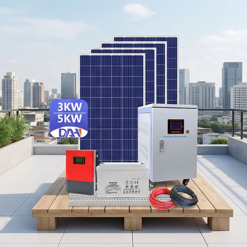 Easy Installation 10 Years Warranty off Grid Storage 5kw/ 10kw Solar Panel Power Energy