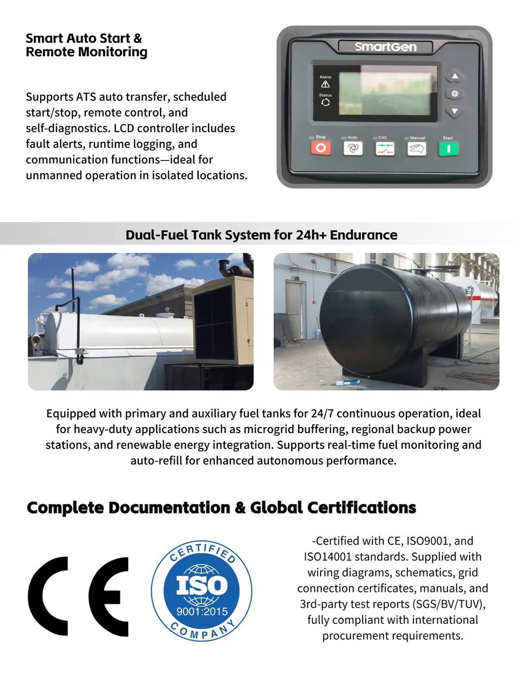 Diesel Generator Structure