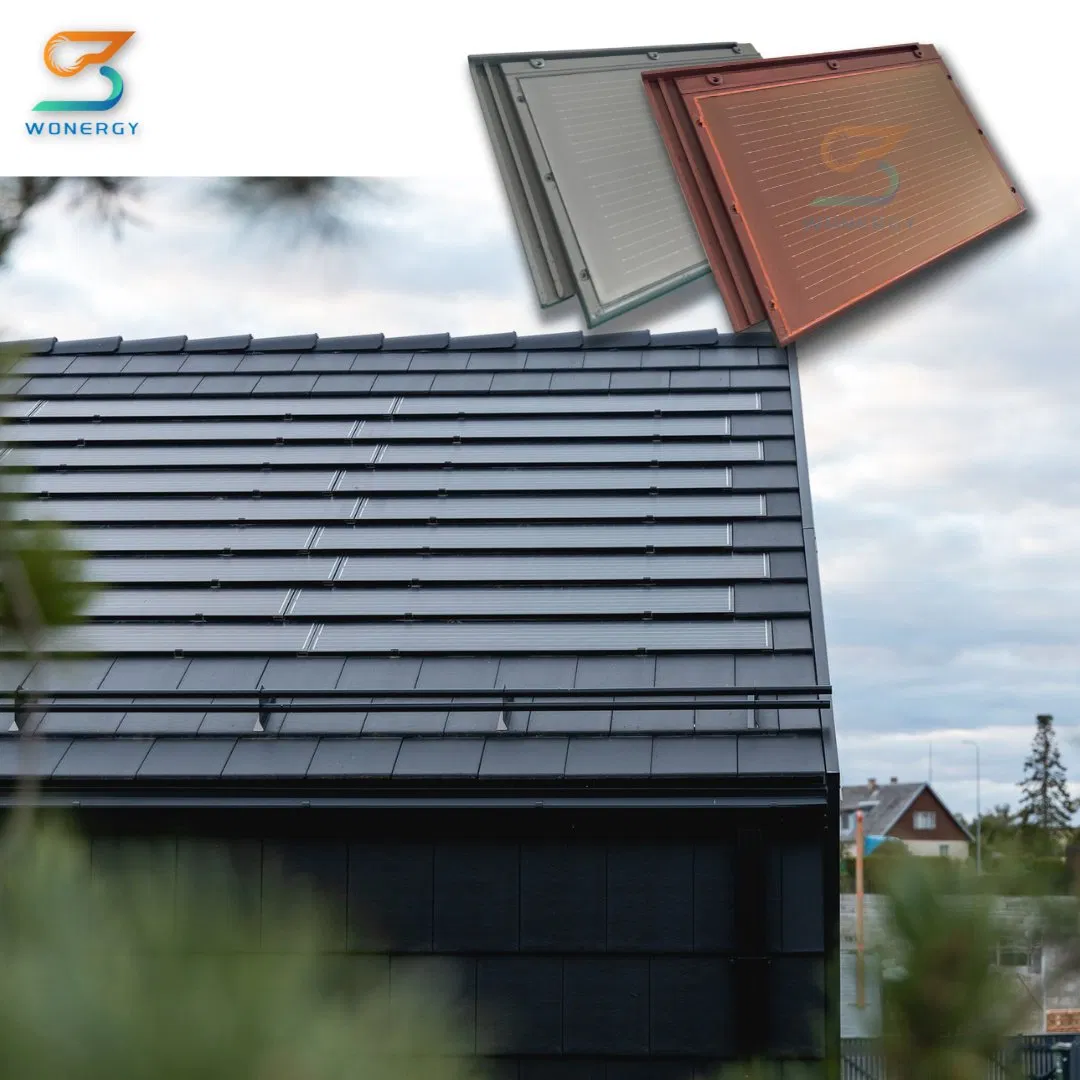 Good Price Europe Household Solar Energy System Solar Panels Roof Tiles