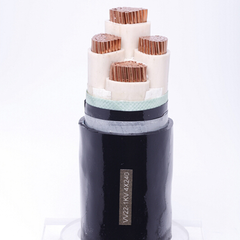 Multi Core Flexible Copper Conductor Steel Wire Armoured 11kv Cable