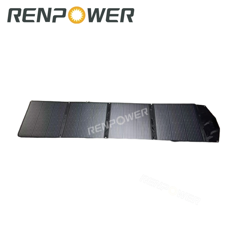 High Quality100W Upgraded Portable Solar Panel Fordable Solar Power Charger for Camping Outdoor Travel